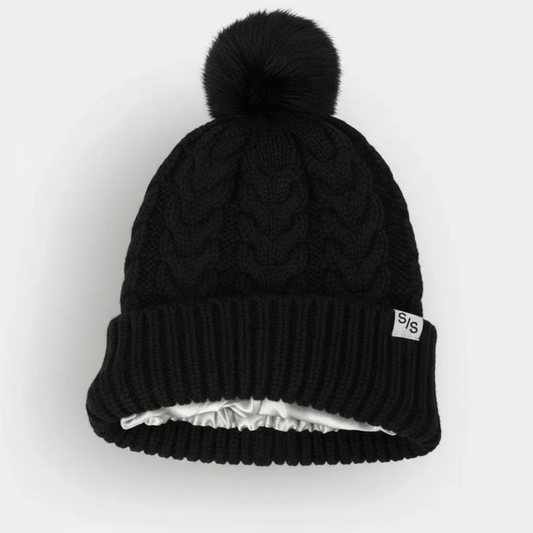 Skinliy Silk Pom | Schwarz